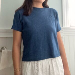 Ralph Lauren Blue Crew Neck Tee